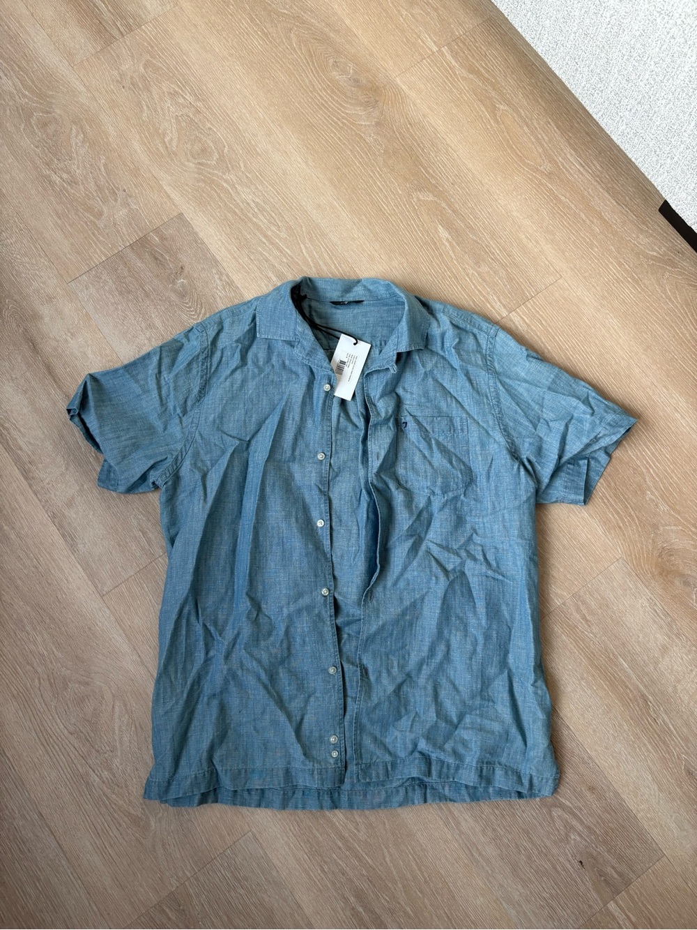 7 for all man kind button up short sleeve